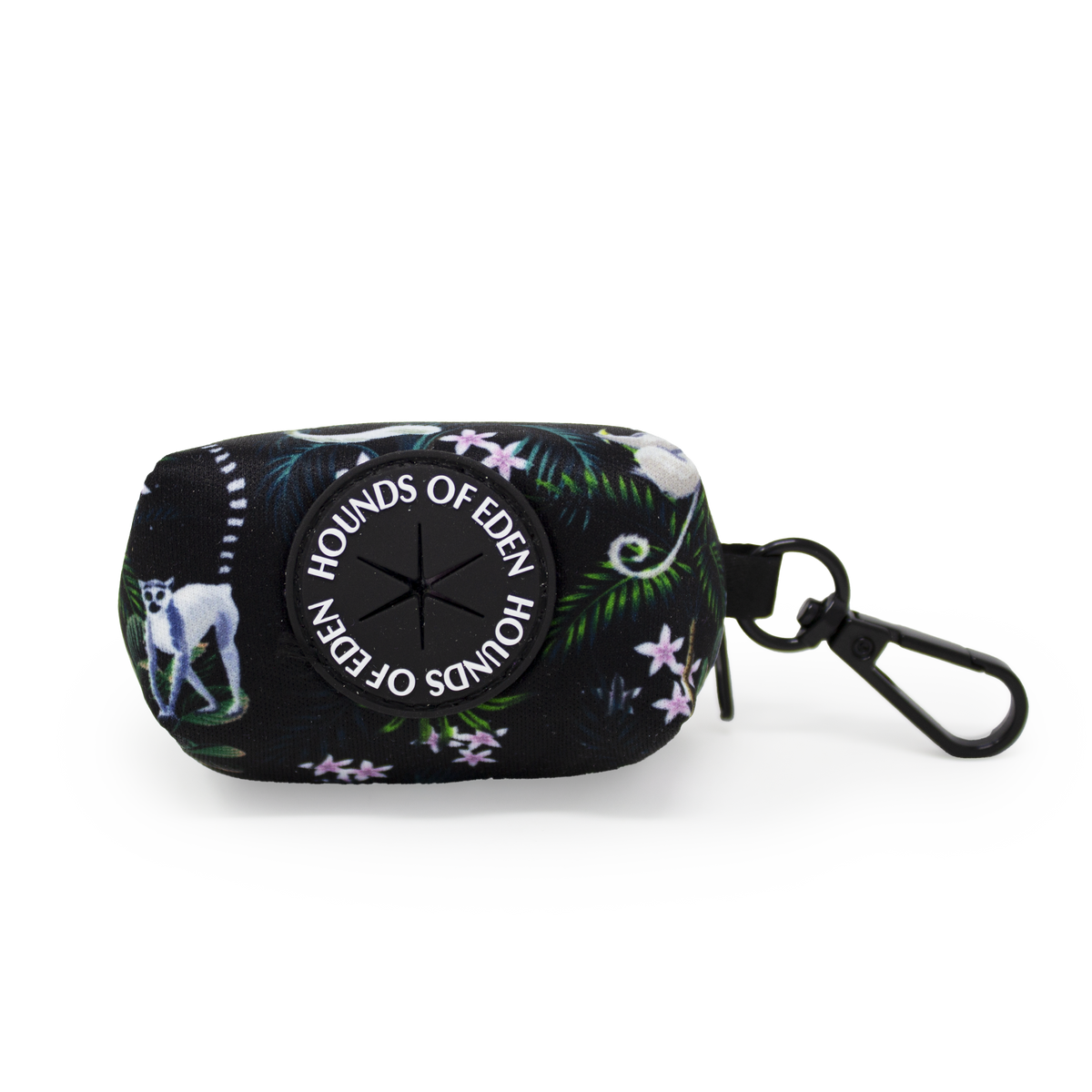 Midnight Madagascar Design Poop Bag Holder