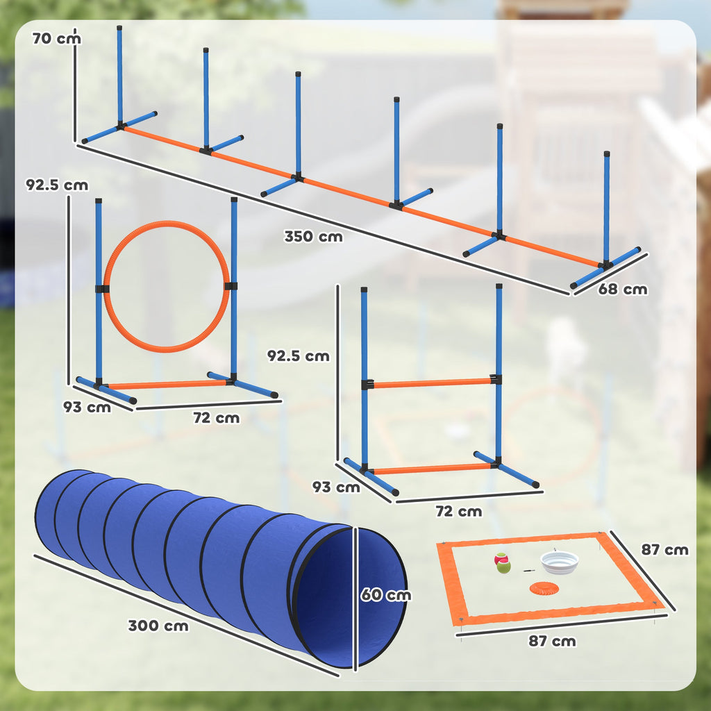 PawHut 8-Piece Dog Agility Training Set 🐾