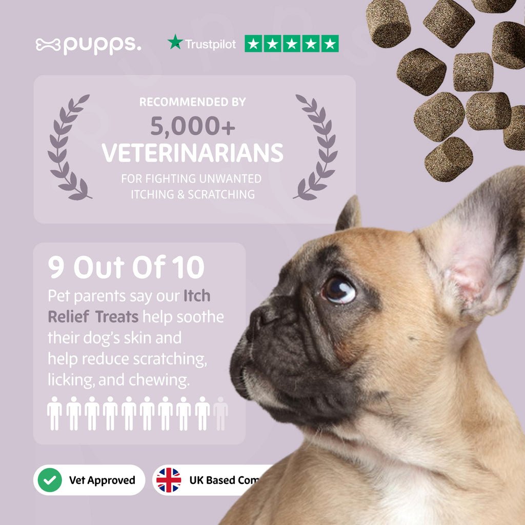 Pupps Itch Relief Treats for Dogs