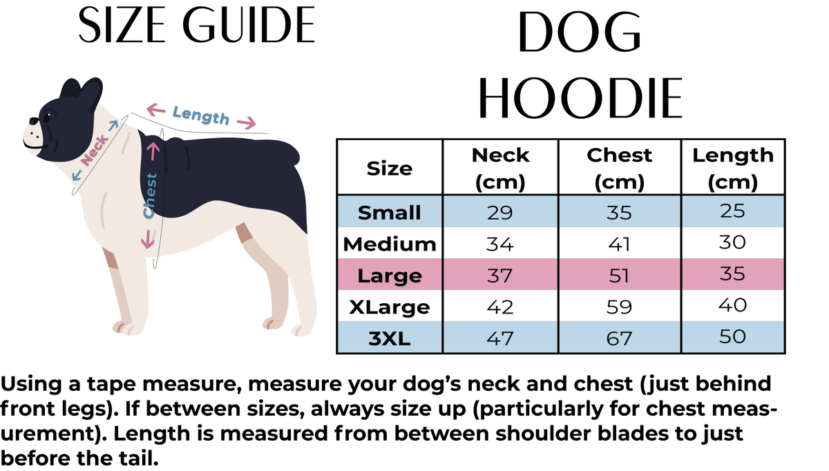 Light Teal Dog Hoodie with Fleece Lining