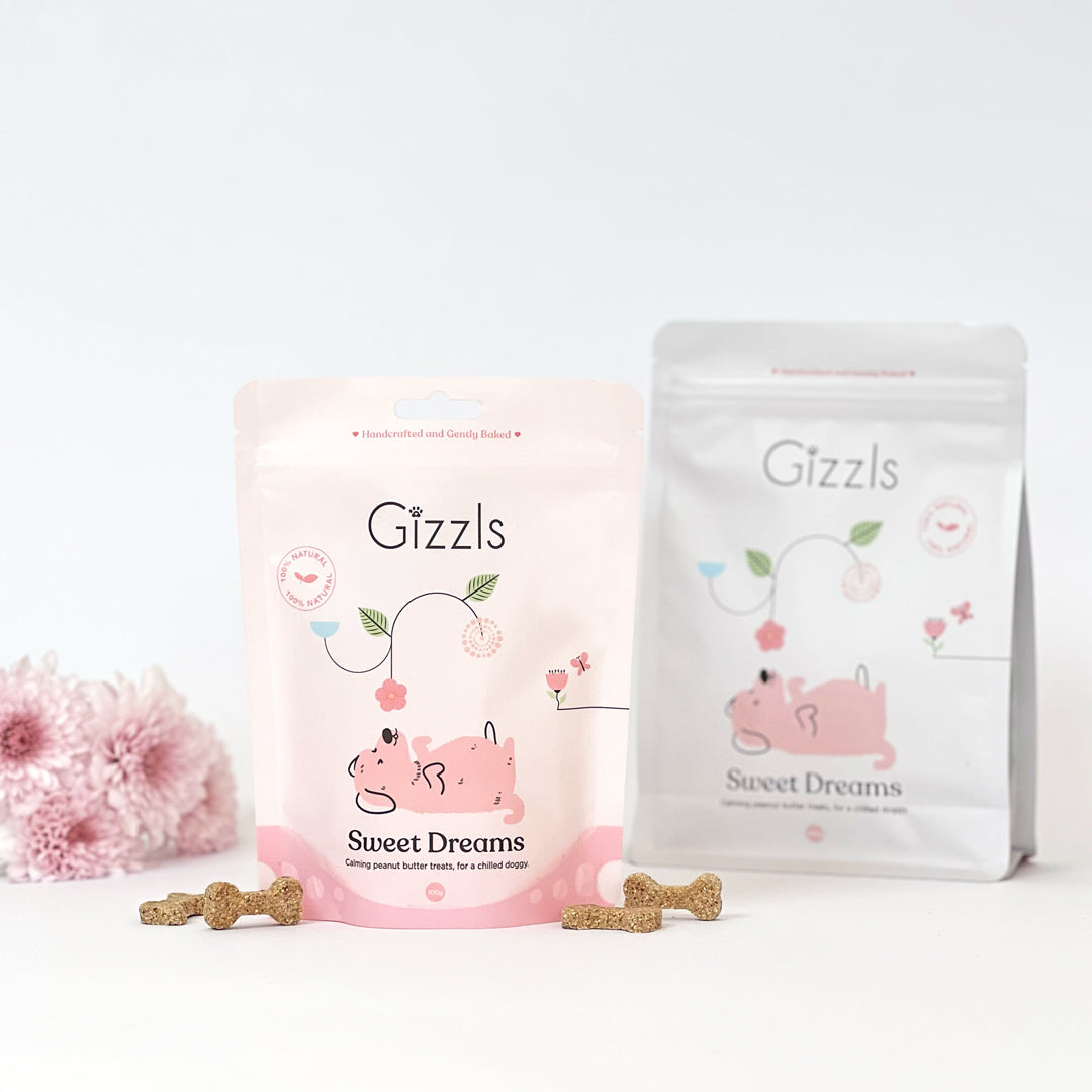 GIZZLS SWEET DREAMS SMALL DOG TREATS – 100G