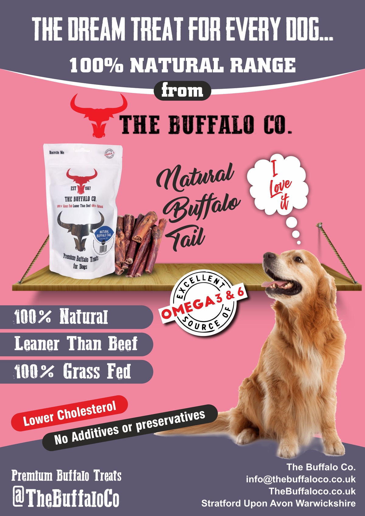 Buffalo Trade Stand with Assorted Products