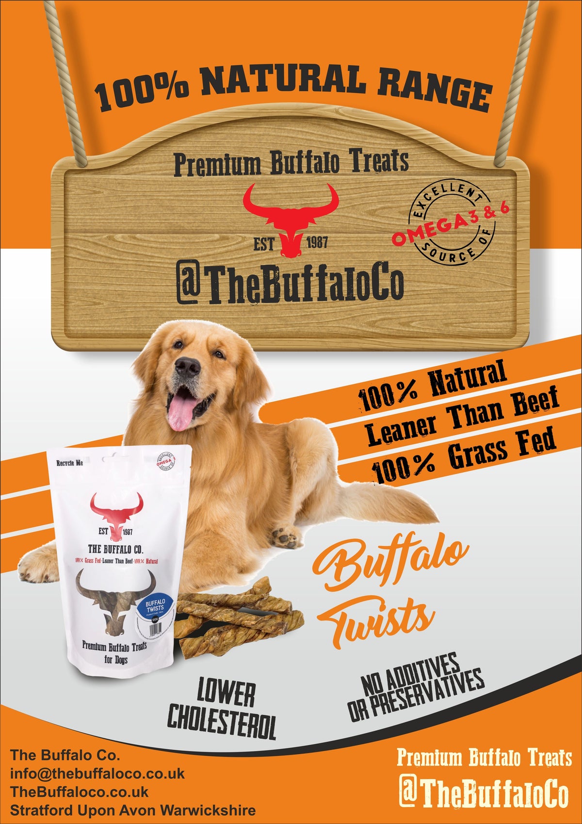 Buffalo Trade Stand with Assorted Products