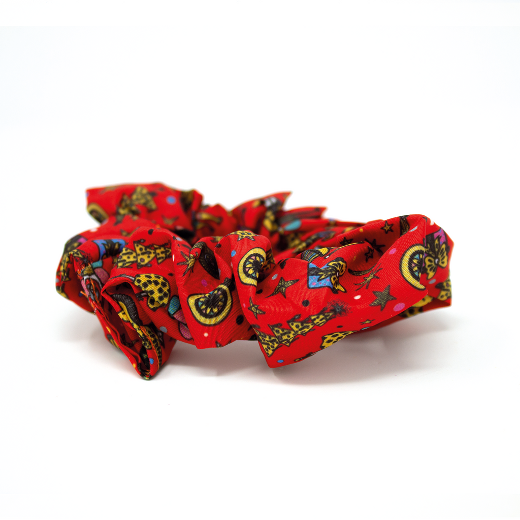 The Foxy Nutcracker Hair Scrunchie