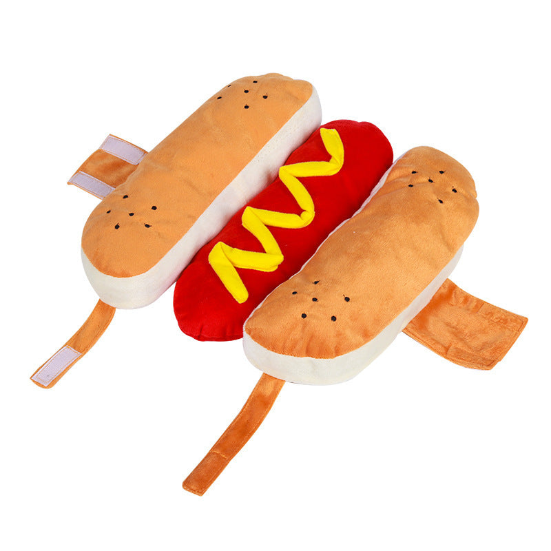 Hot Dog Halloween Dog Costume 🌭