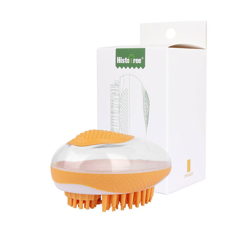 2-in-1 Silicone Dog Bath & Grooming Brush 🐾