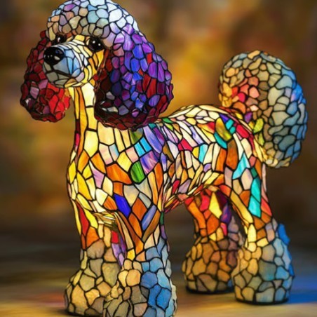 Illuminated Dog Breed Lamp – 26 Designs