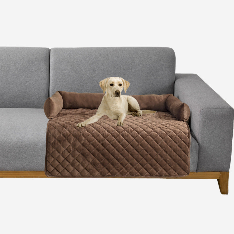 Plush Dog Sofa Bed & Furniture Protector 🐾