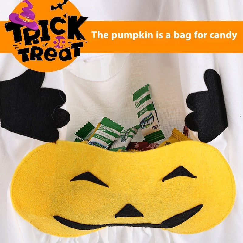 Pumpkin & Ghost Halloween Dog Costume