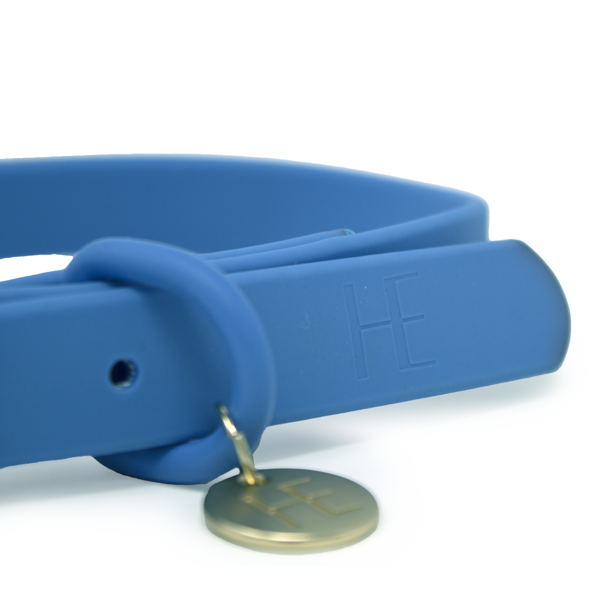 Lichen Blue 'All Weather' Dog Collar