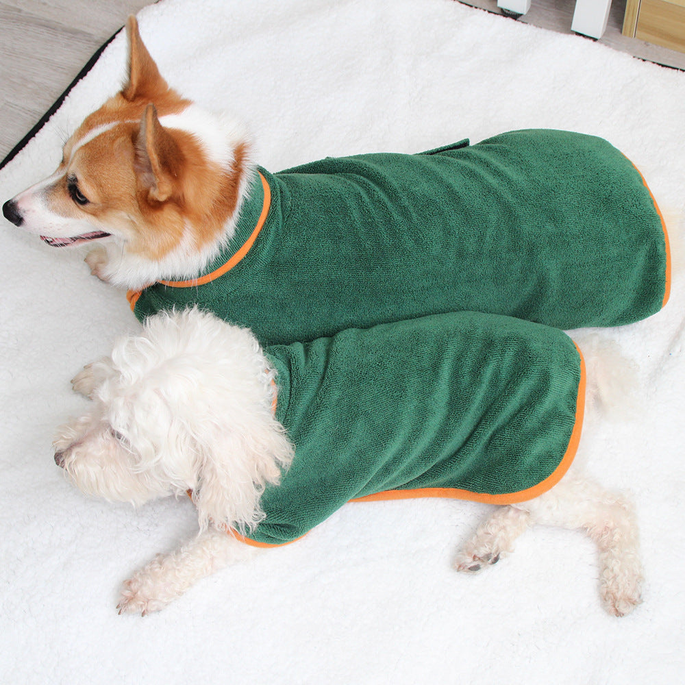 Microfibre Dog Drying Robe 🐾