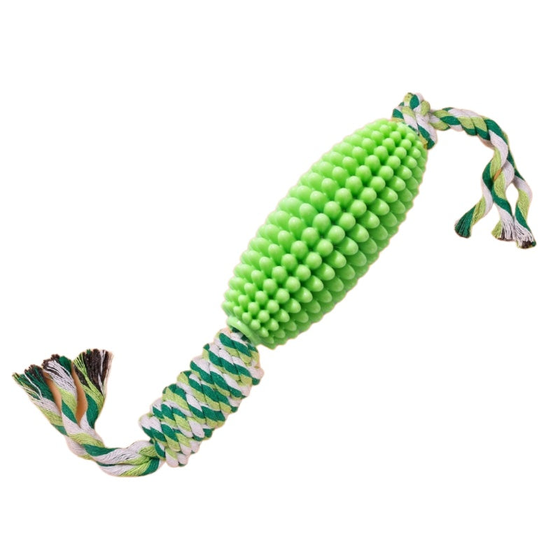 Corn Knot Dog Toy 🌽🐾