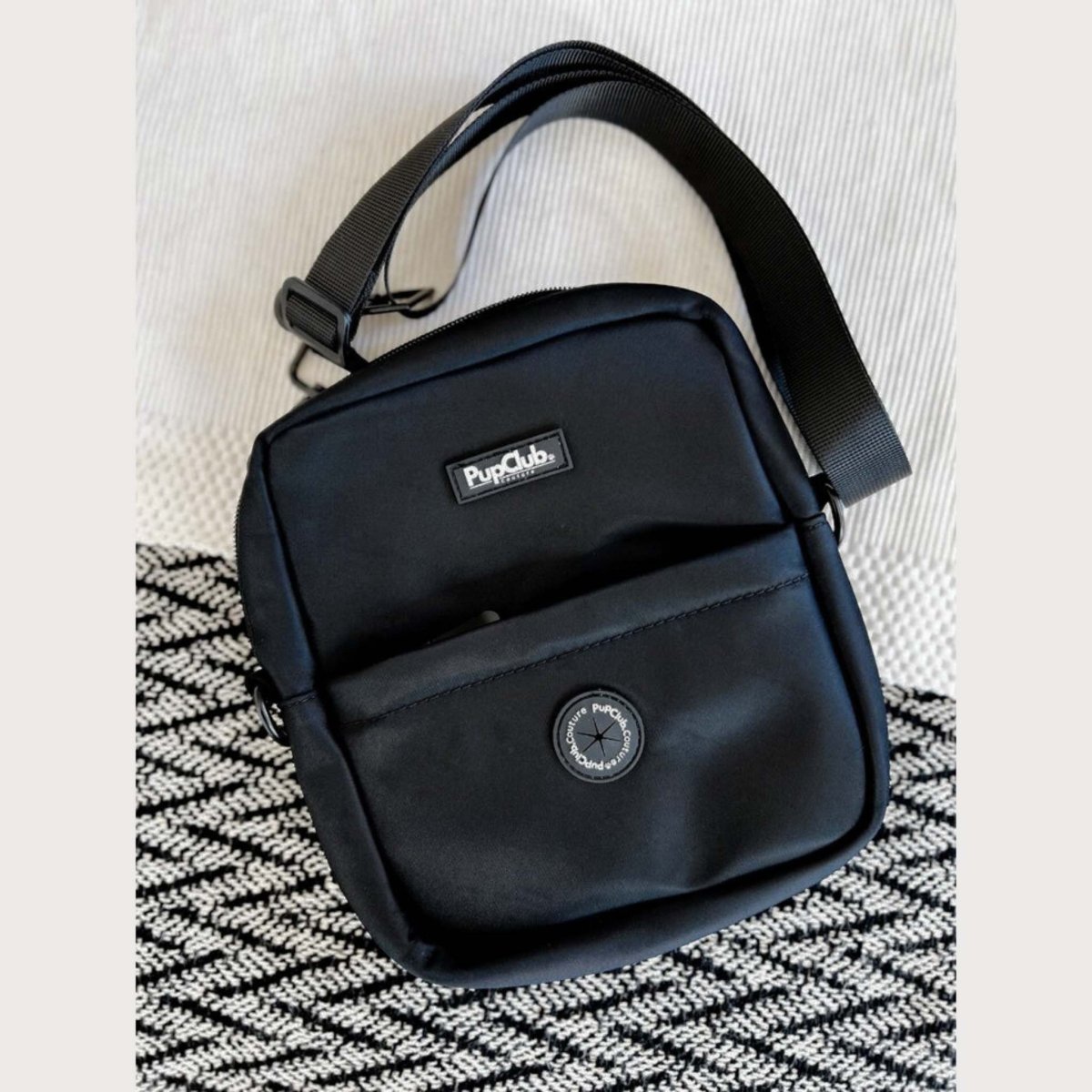 Mini Dog Walking Bag – Black