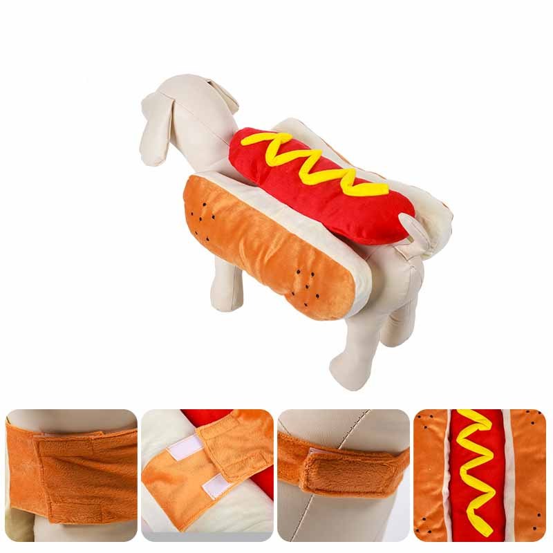 Hot Dog Halloween Dog Costume 🌭