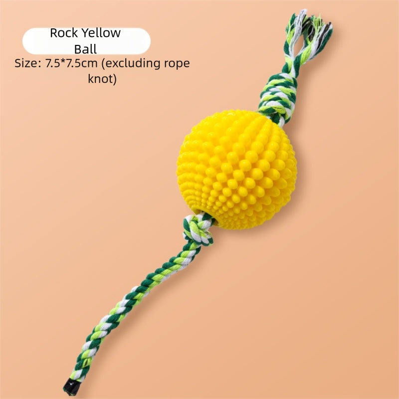 Corn Knot Dog Toy 🌽🐾