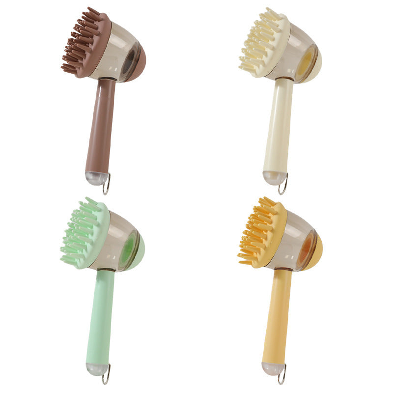 3-in-1 Dog Bath & Grooming Brush 🐾