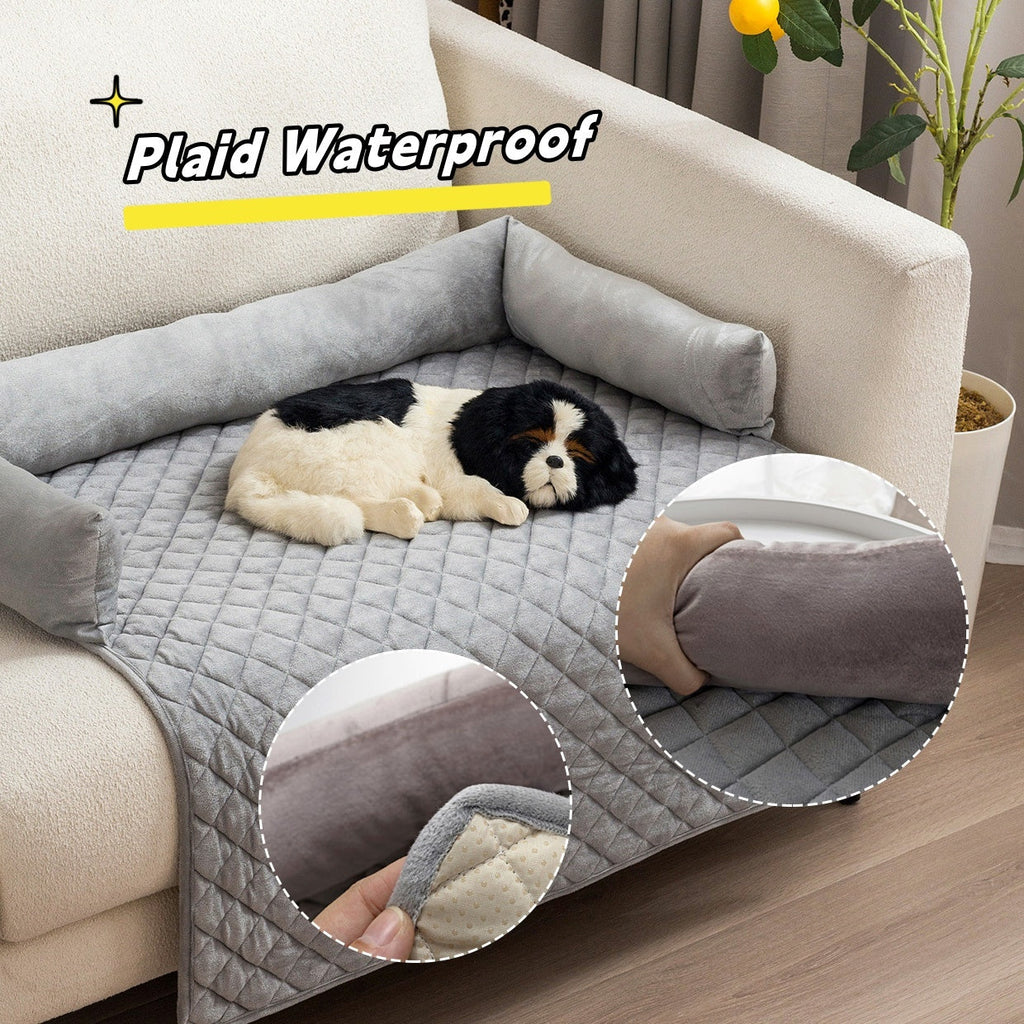 Plush Dog Sofa Bed & Furniture Protector 🐾