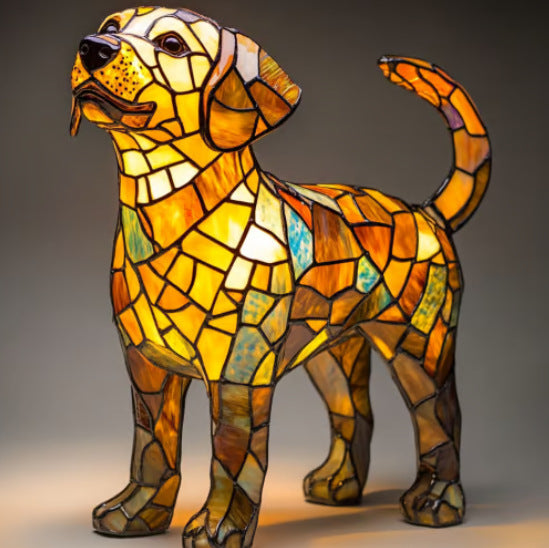 Illuminated Dog Breed Lamp – 26 Designs