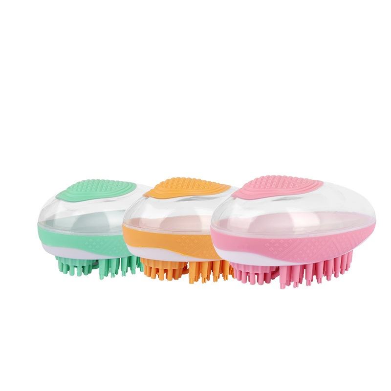 2-in-1 Silicone Dog Bath & Grooming Brush 🐾