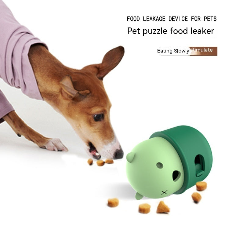 Interactive Dog Treat Dispensing Ball 🐾