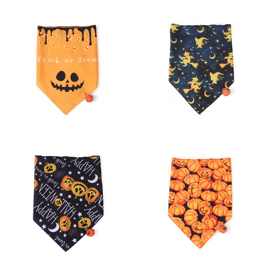 Halloween Dog Bandana – 4 Spooky Designs | DOG & PURPOSE