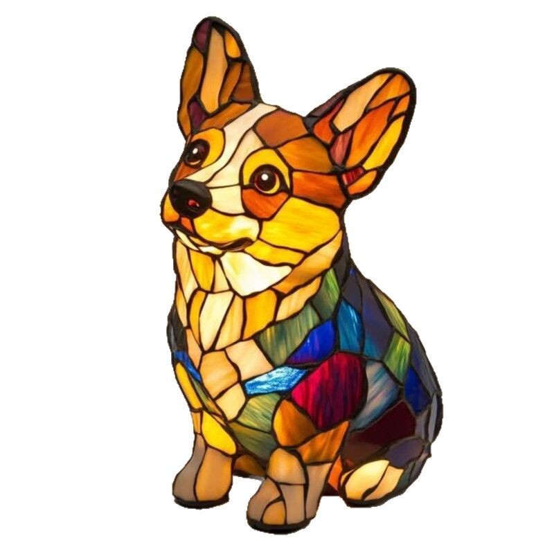 Illuminated Dog Breed Lamp – 26 Designs