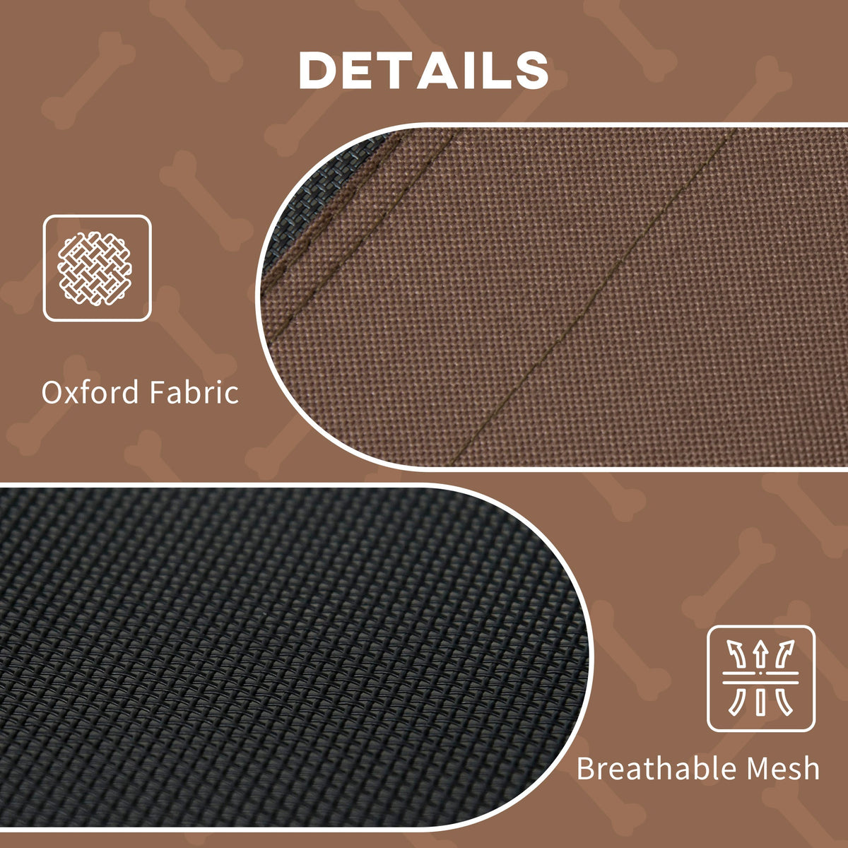 PawHut Raised Dog Bed with Canopy – XL