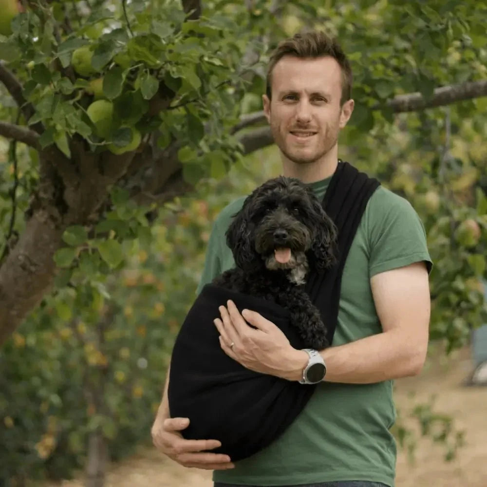 Hugo & Ted Polar Fleece Dog Sling – Standard, Petite & Long Strap