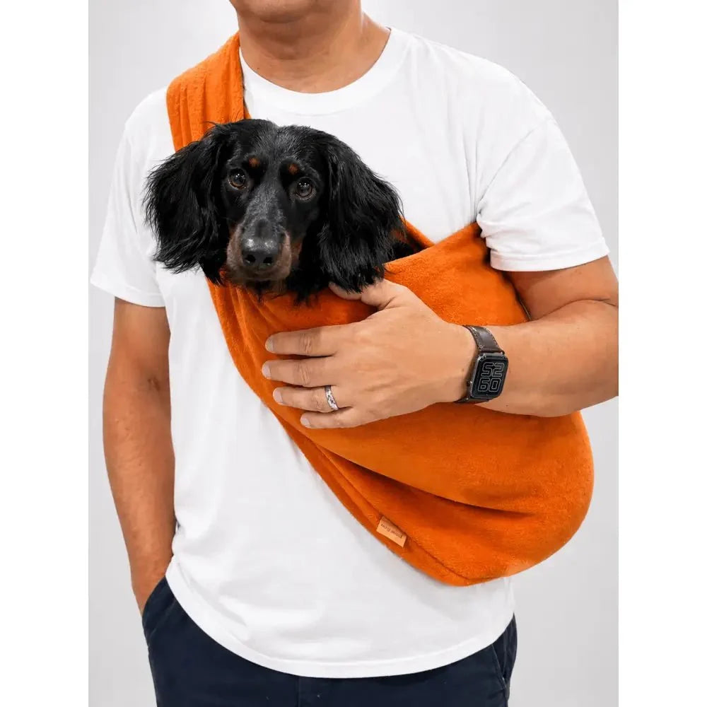 Hugo & Ted Polar Fleece Dog Sling – Standard, Petite & Long Strap