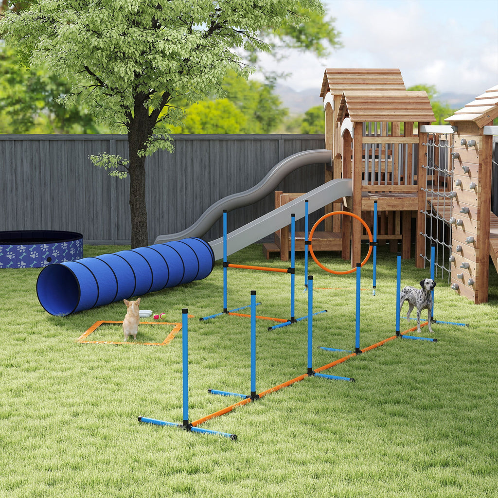 PawHut 8-Piece Dog Agility Training Set 🐾