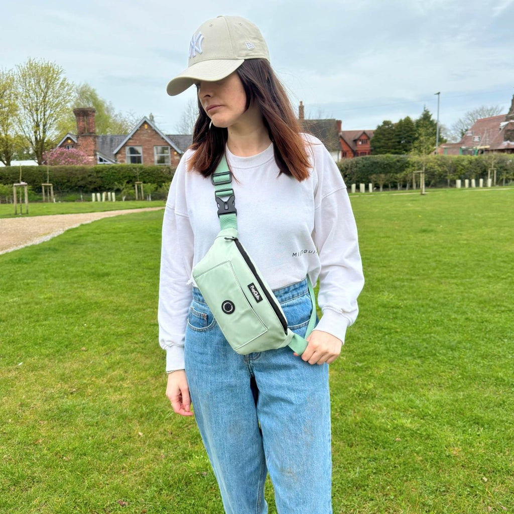 Sage Green Dog Walking Bum Bag 🐾