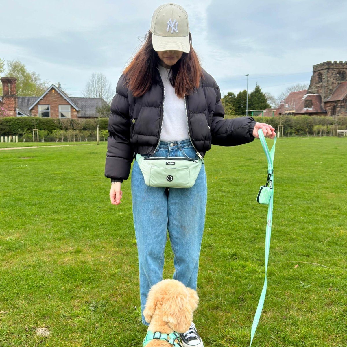 Sage Green Dog Walking Bum Bag 🐾