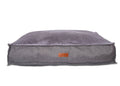 The Balmoral Herringbone Flat Pillow Dog Bed