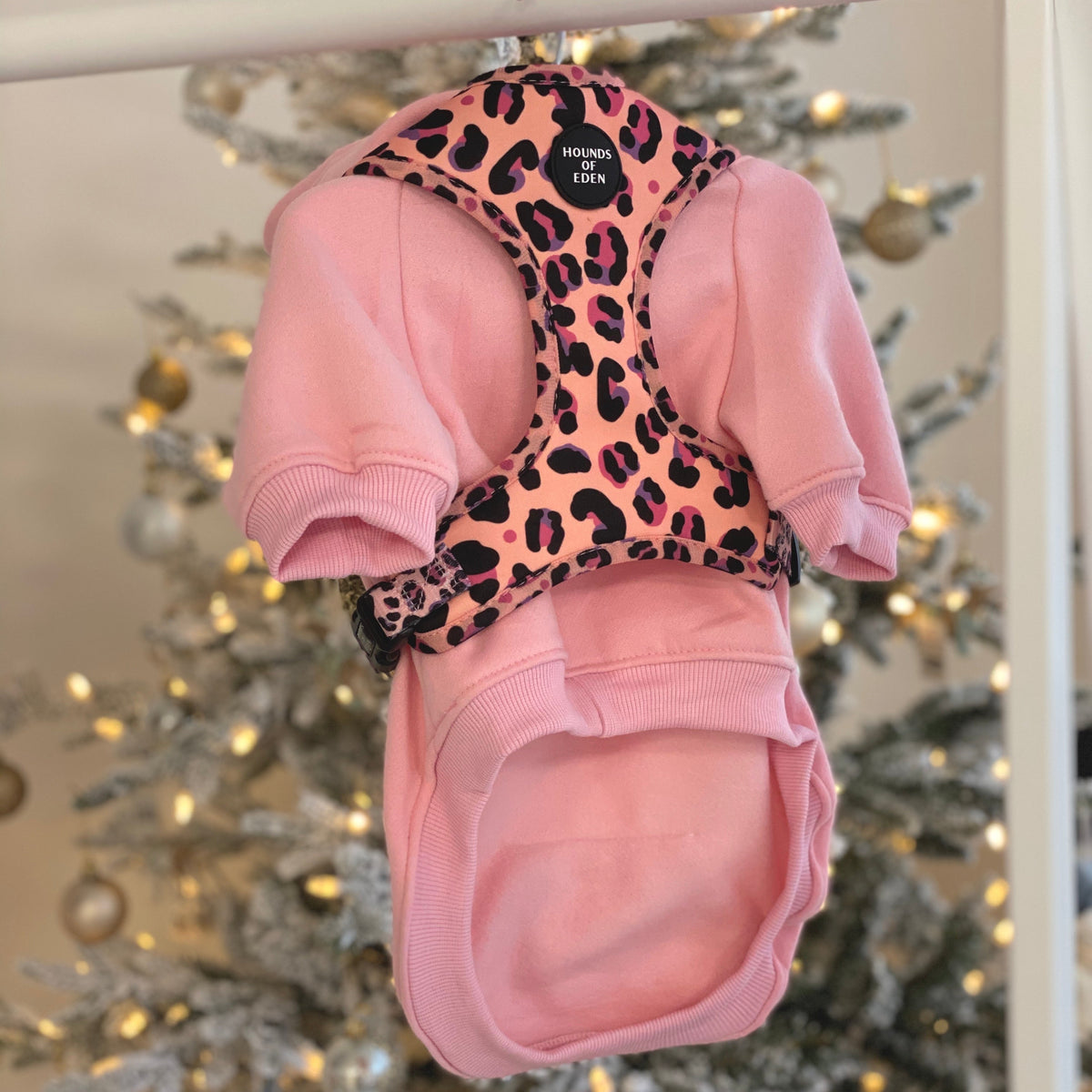 Light Pink Dog Hoodie