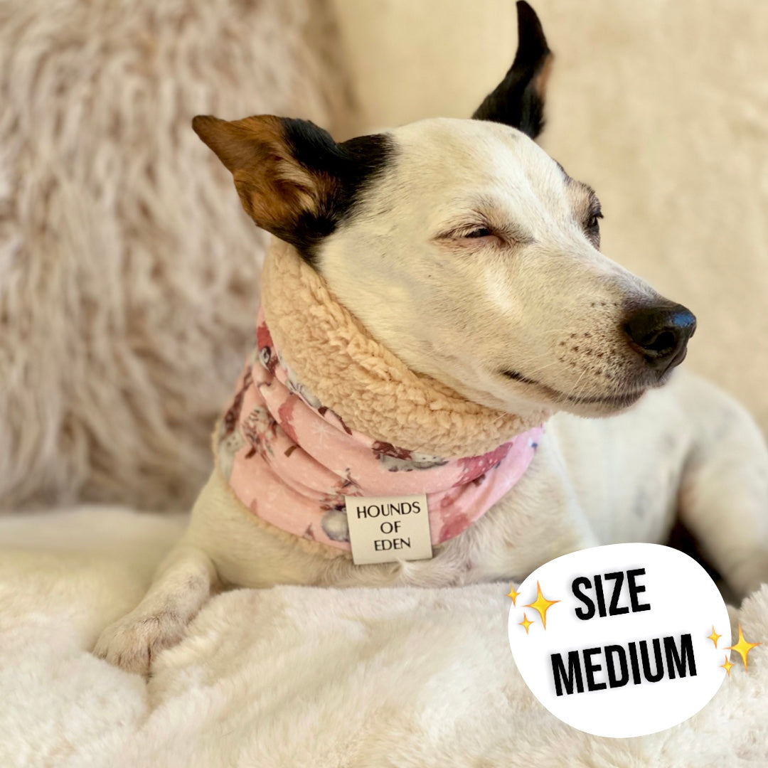 Arctic Wonderland Reversible Dog Snood