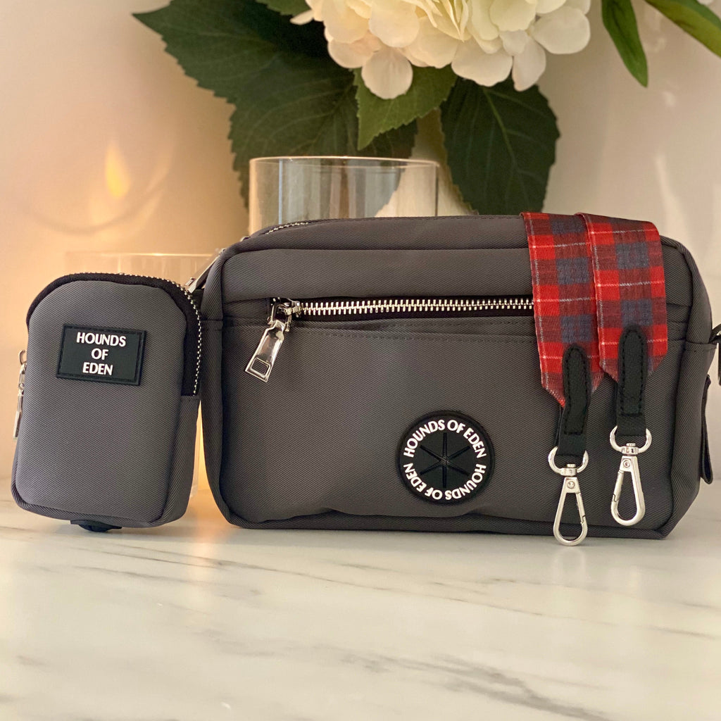 Grey Dog Walking Bag | Bag Only