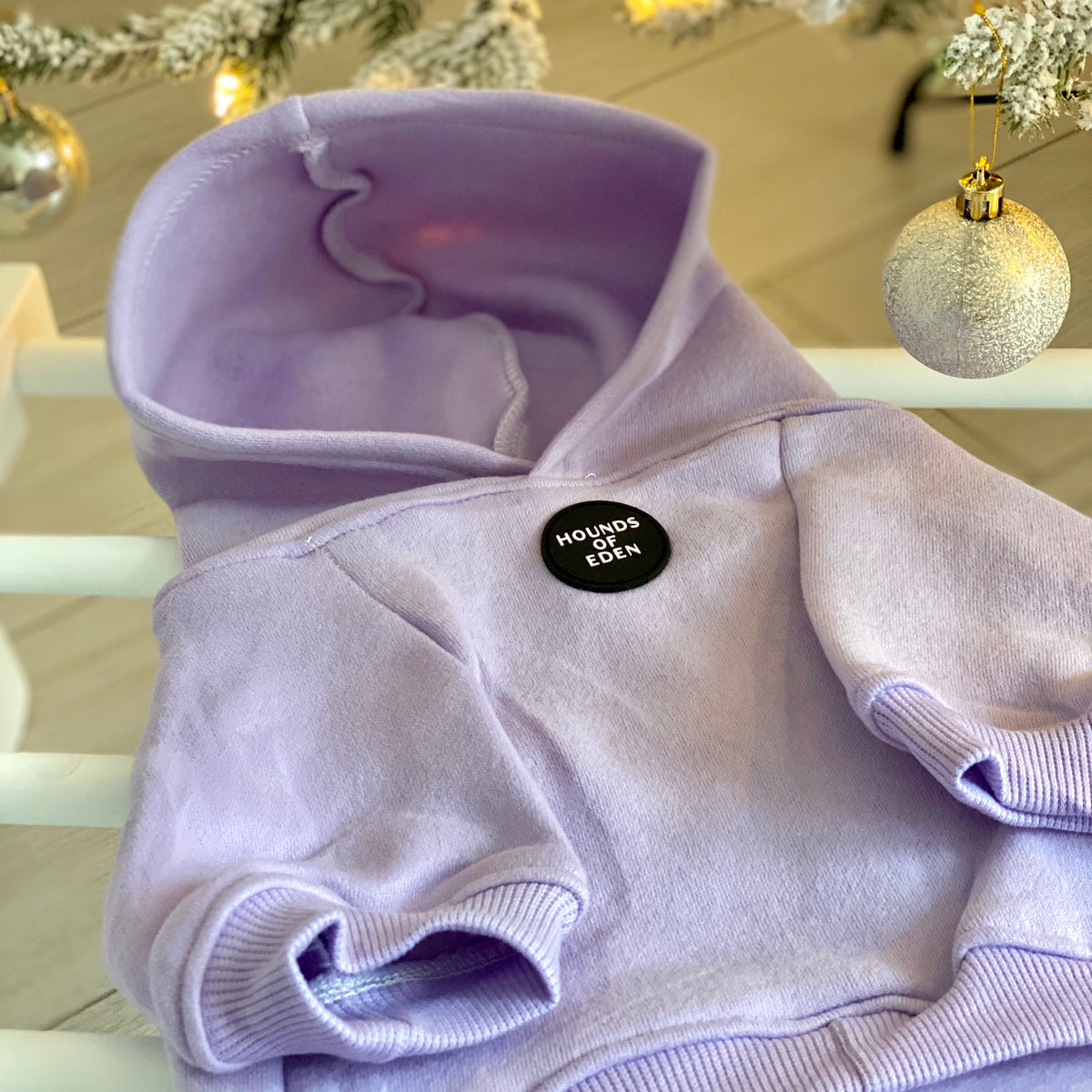 Lilac Dog Hoodie