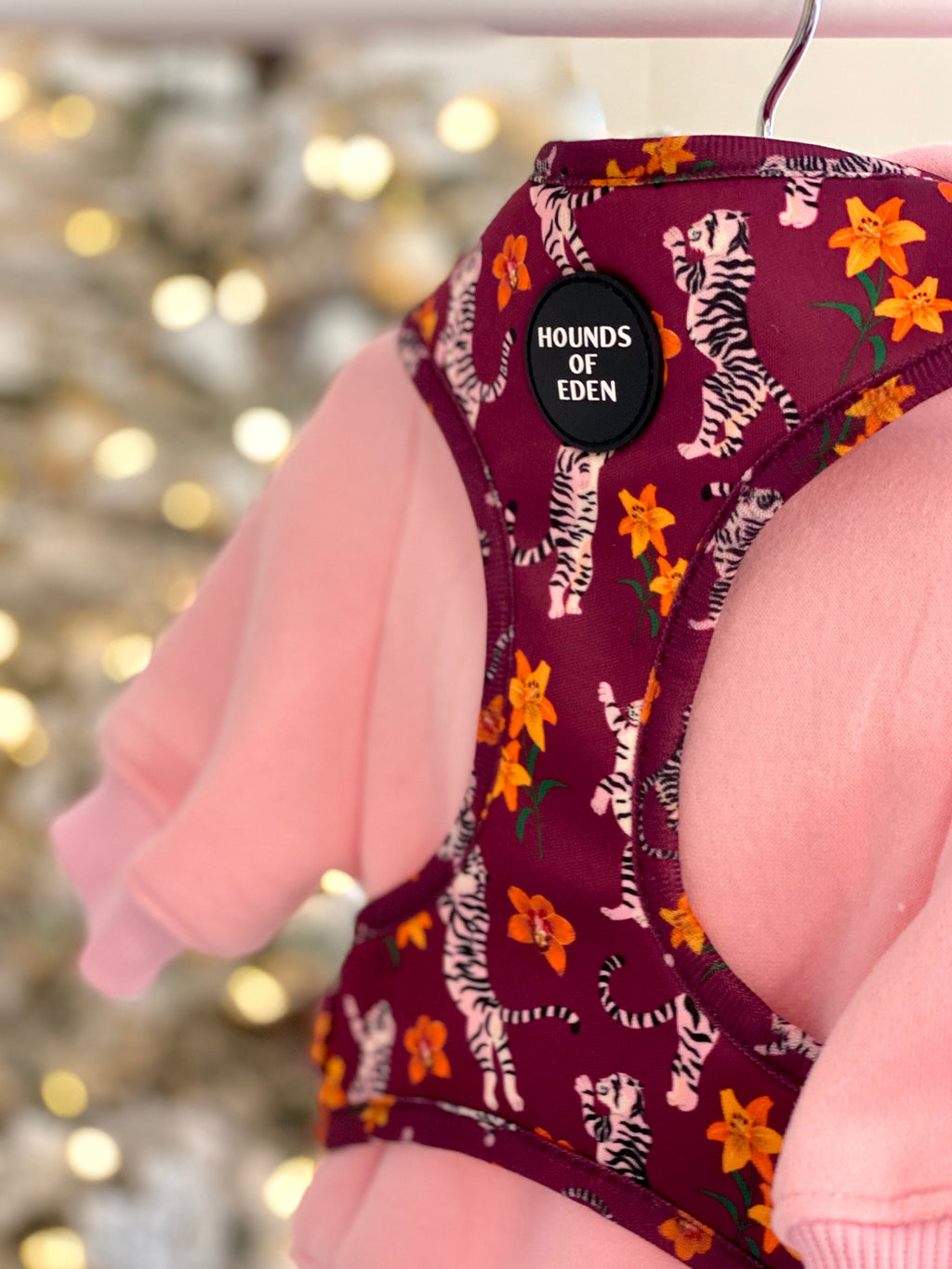 Light Pink Dog Hoodie