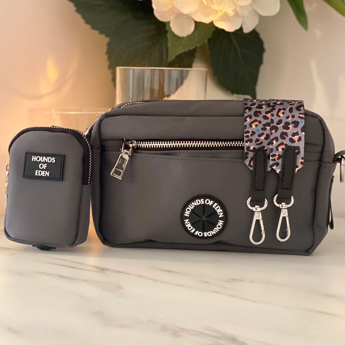 Grey Dog Walking Bag | Bag Only
