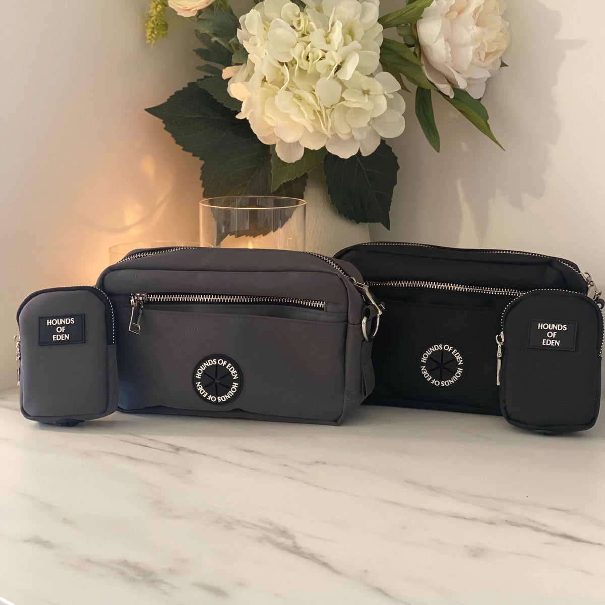 Grey Dog Walking Bag | Bag Only