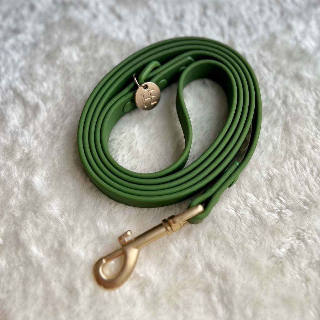 Forest Green 'All Weather'Dog Lead