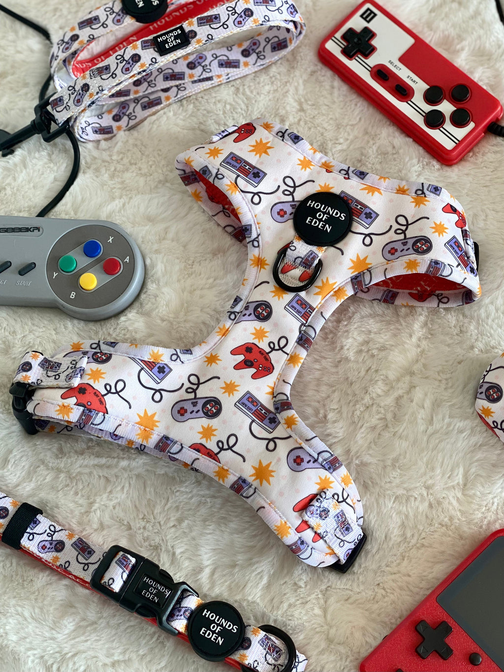 Nintendawg Design Dog Collar