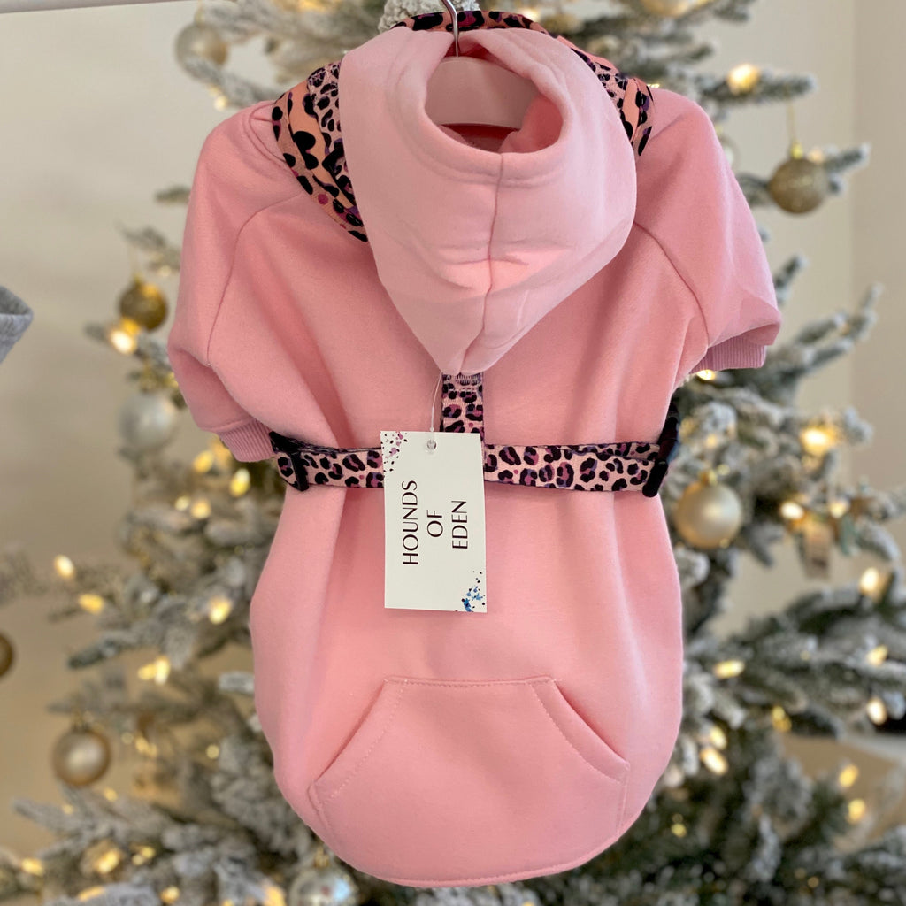 Light Pink Dog Hoodie