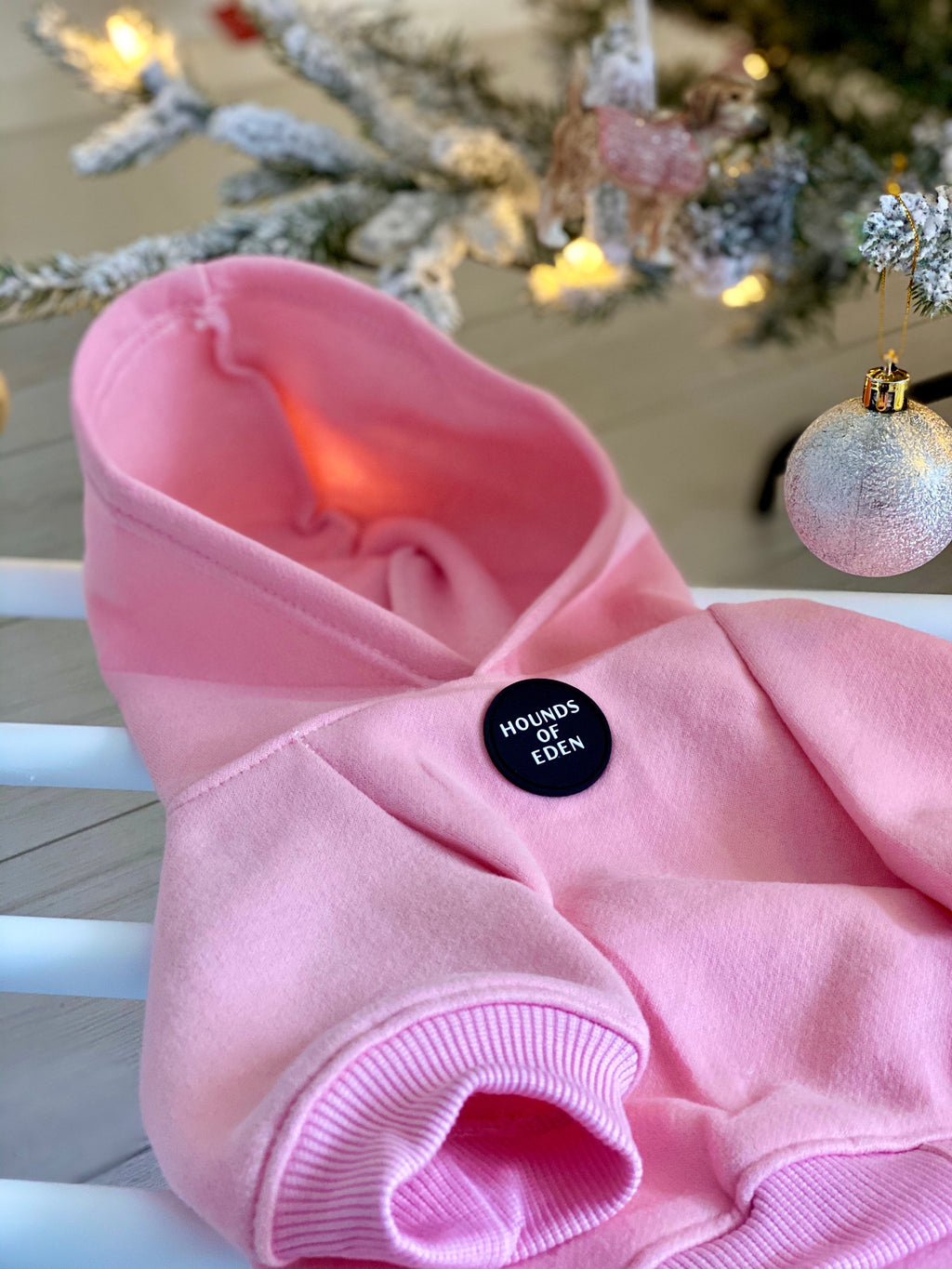 Light Pink Dog Hoodie