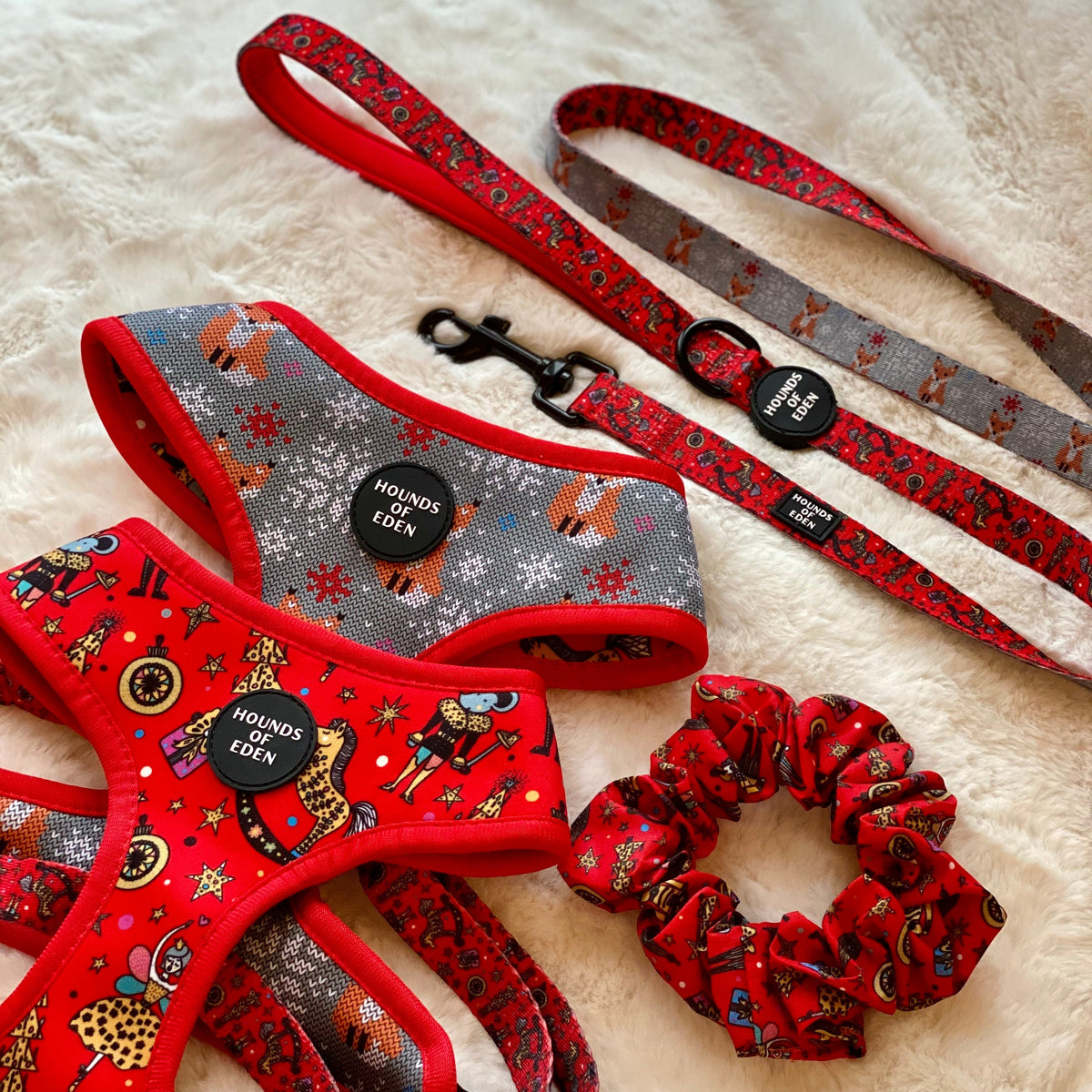 The Foxy Nutcracker Hair Scrunchie