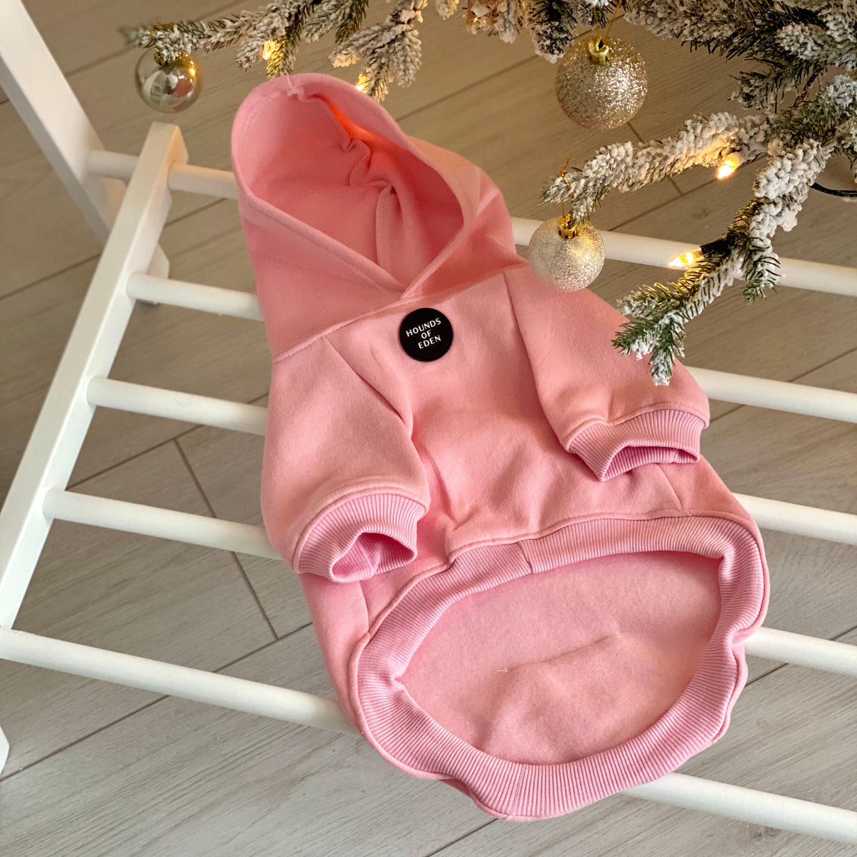 Light Pink Dog Hoodie