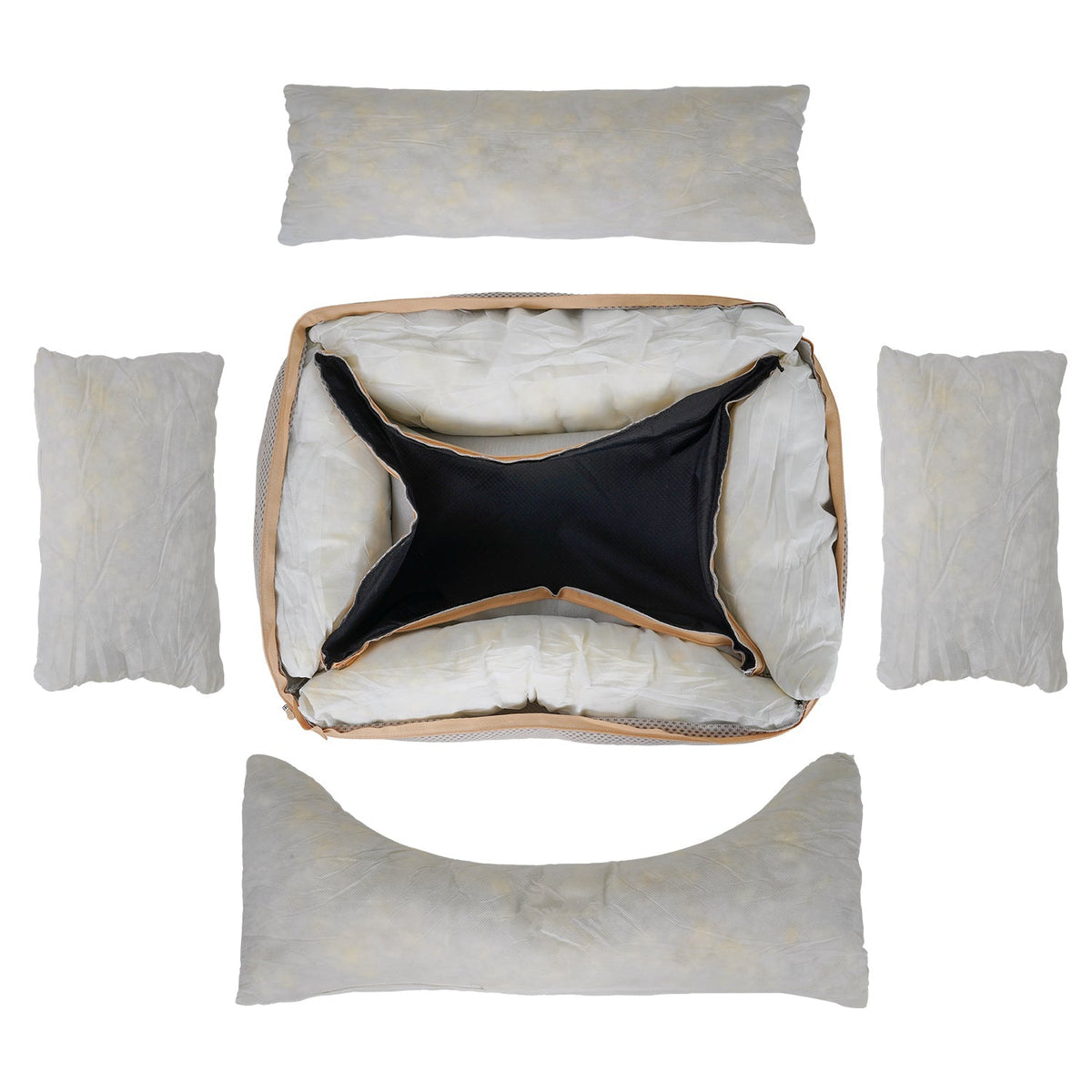 The Chatsworth Memory Foam Bolster Dog Bed