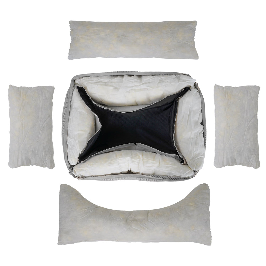 The Highclere Memory Foam Bolster Dog Bed
