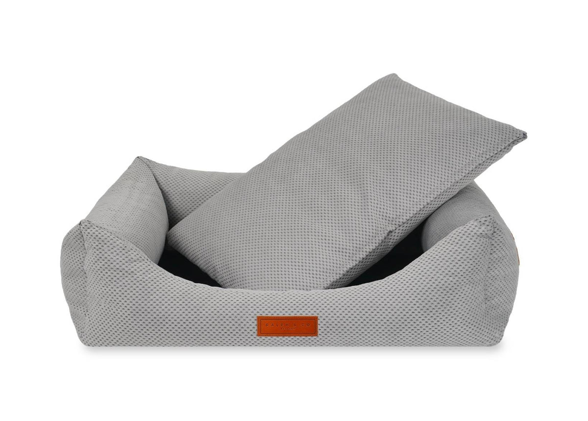 The Highclere Memory Foam Bolster Dog Bed