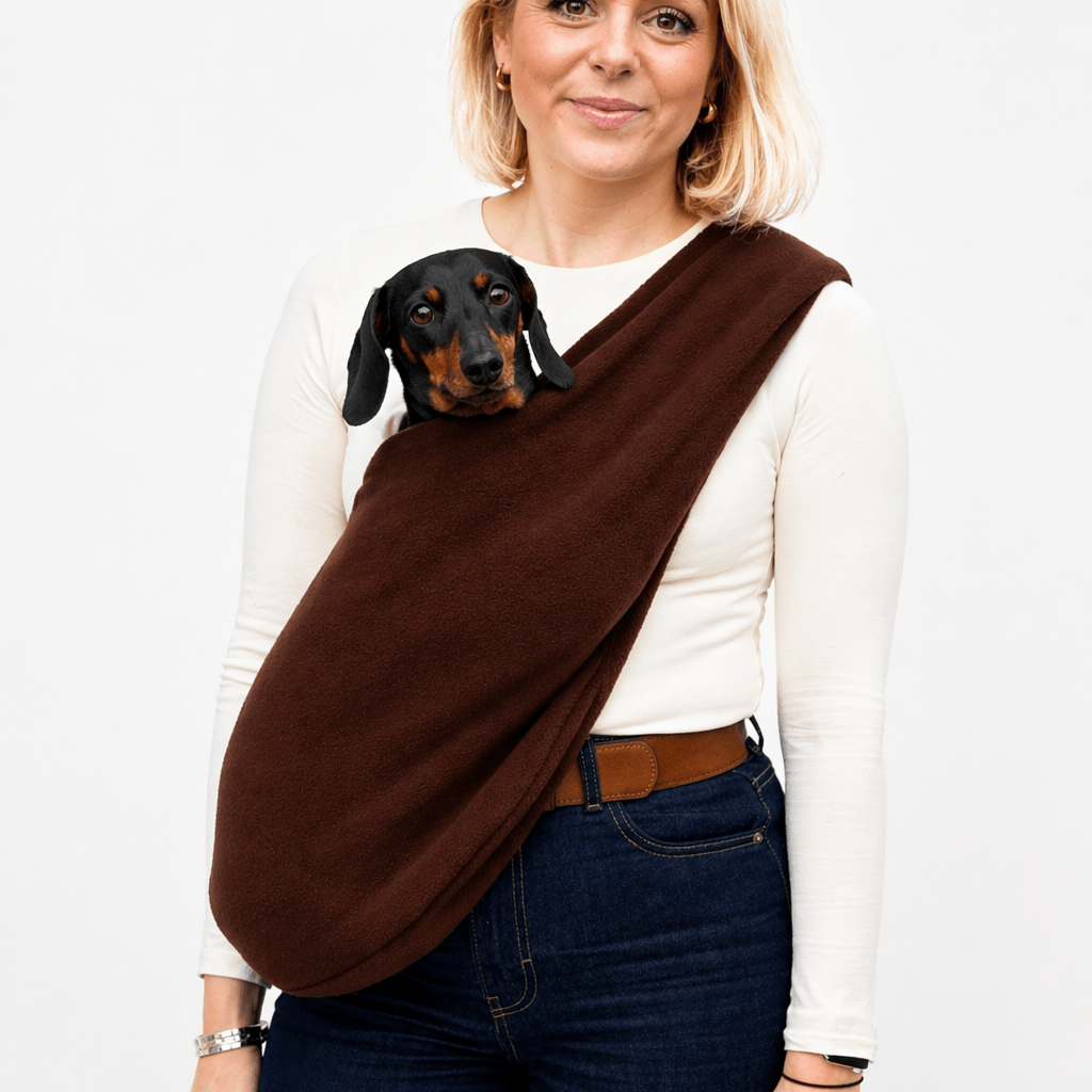 Hugo & Ted Polar Fleece Dog Sling – Standard, Petite & Long Strap
